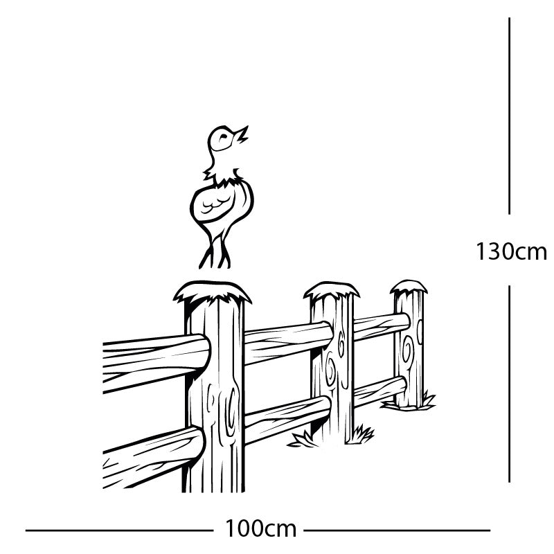 cockrell farmyard wall sticker