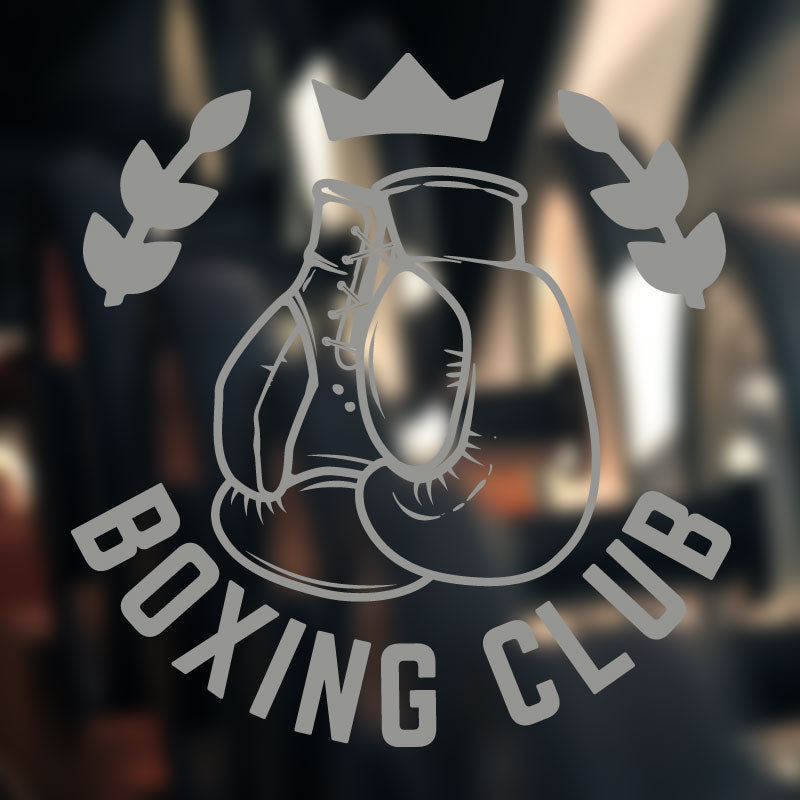 boxing motivation fitness sports art wall sticker