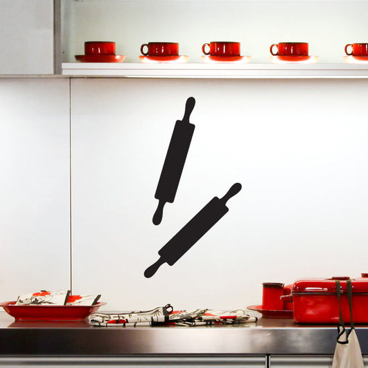 knife kitchen sharp sleek cooking sticker