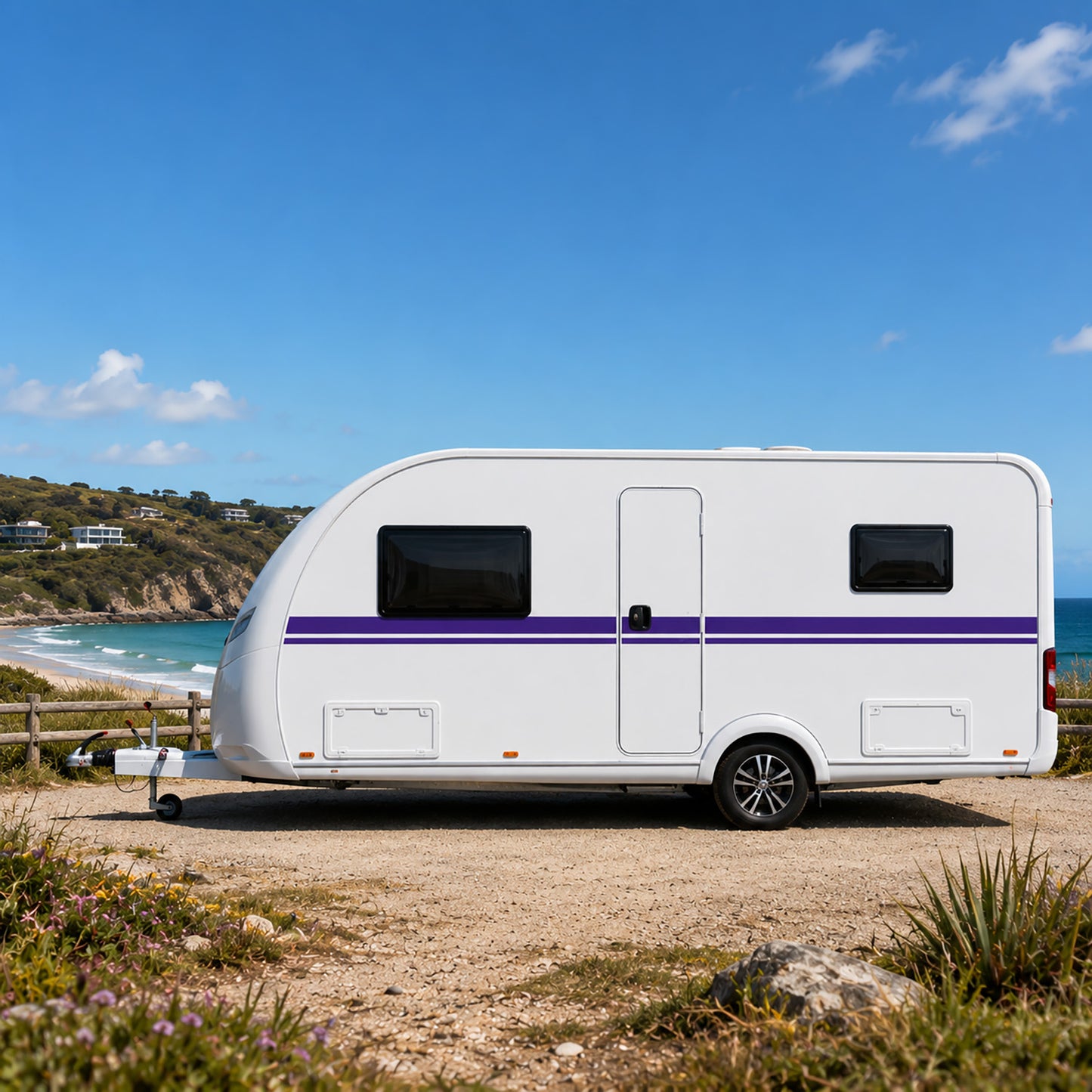 10 Metres Caravan Side Stripes – Caravan Vinyl Striping Kit