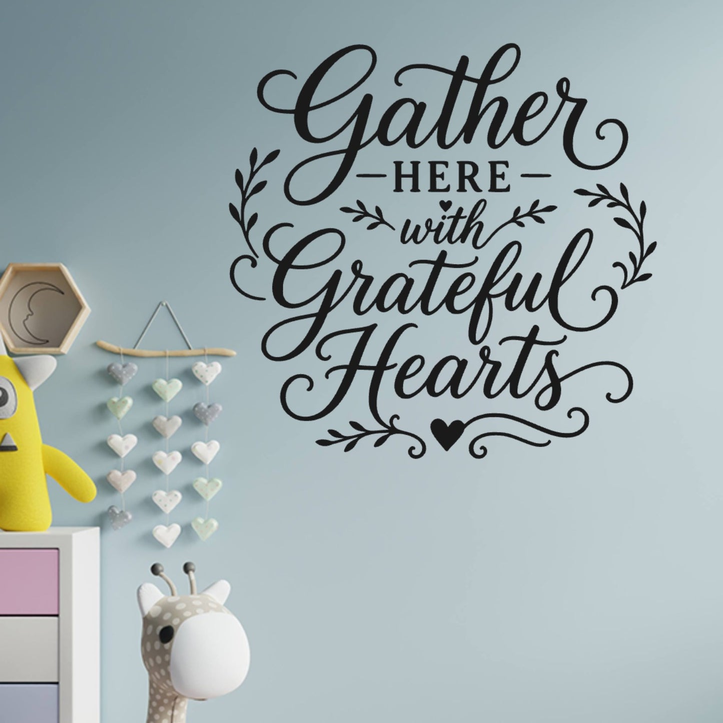 Farmhouse Kitchen Wall Sticker – Bless This Kitchen Quote Decal