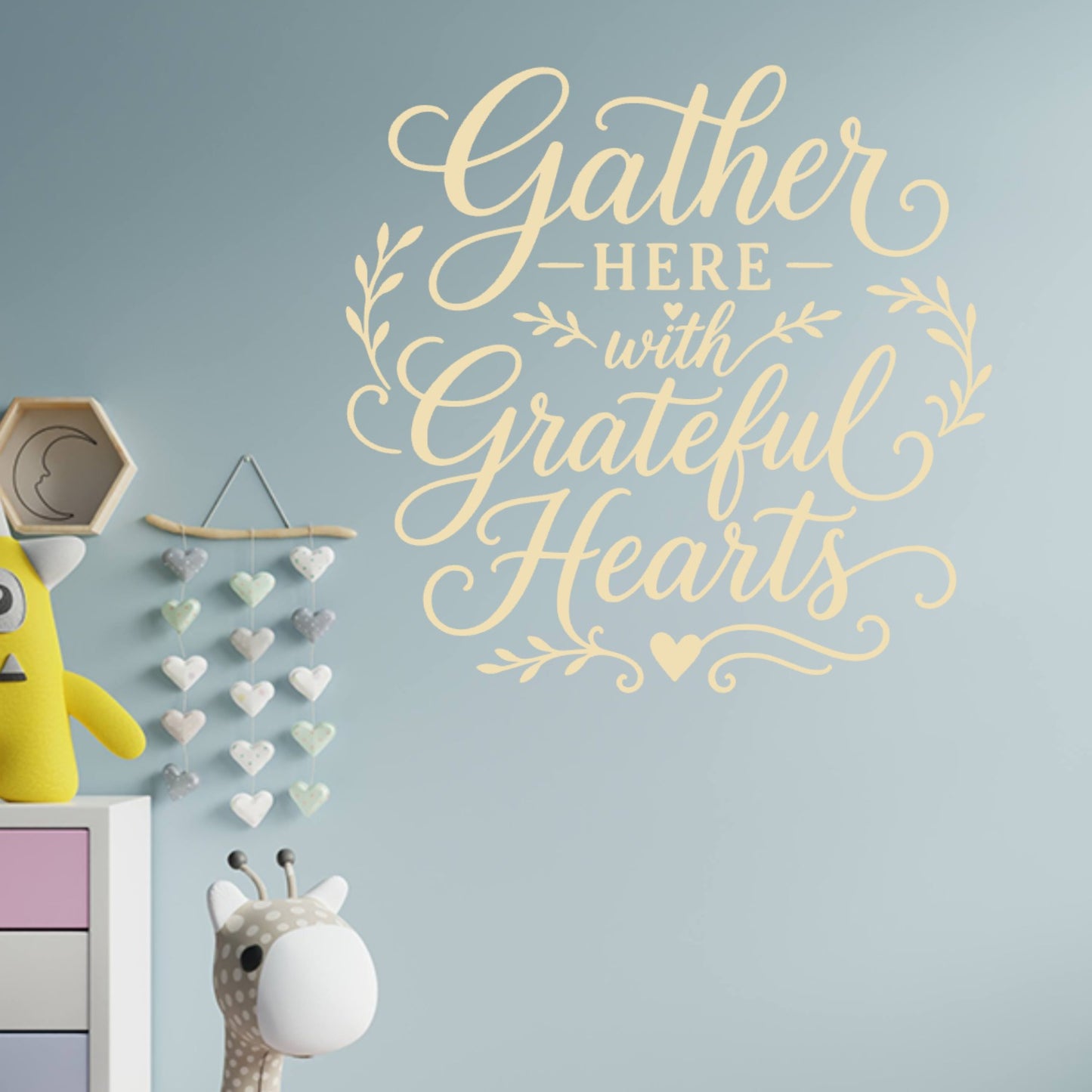 Farmhouse Kitchen Wall Sticker – Bless This Kitchen Quote Decal