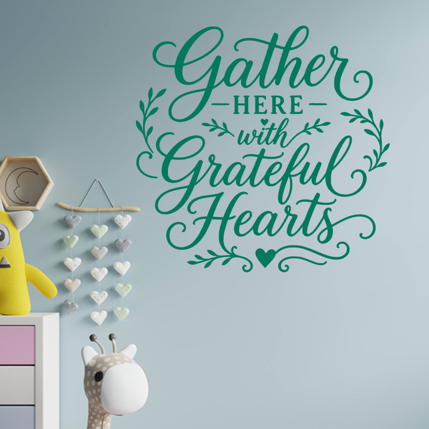 Farmhouse Kitchen Wall Sticker – Bless This Kitchen Quote Decal