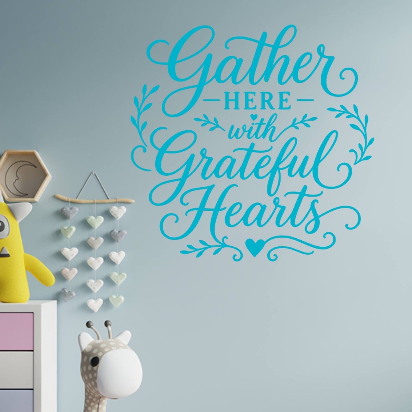 Farmhouse Kitchen Wall Sticker – Bless This Kitchen Quote Decal