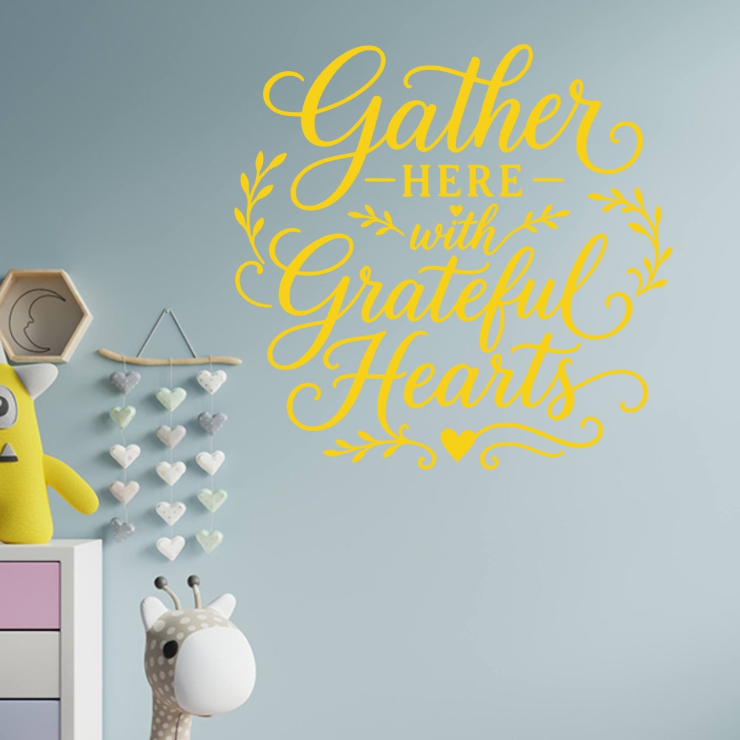 Farmhouse Kitchen Wall Sticker – Bless This Kitchen Quote Decal