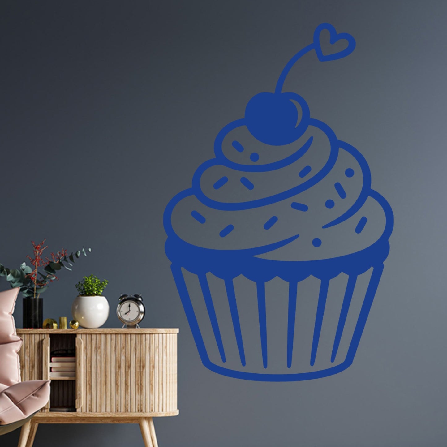 Cupcake Wall Sticker – Baking Kitchen Decal
