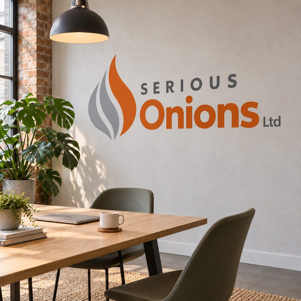 Custom Company Logo Wall Sticker