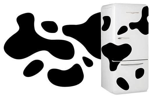 Cow Spots Fridge Stickers & Decals – Cow Print Kitchen Vinyl