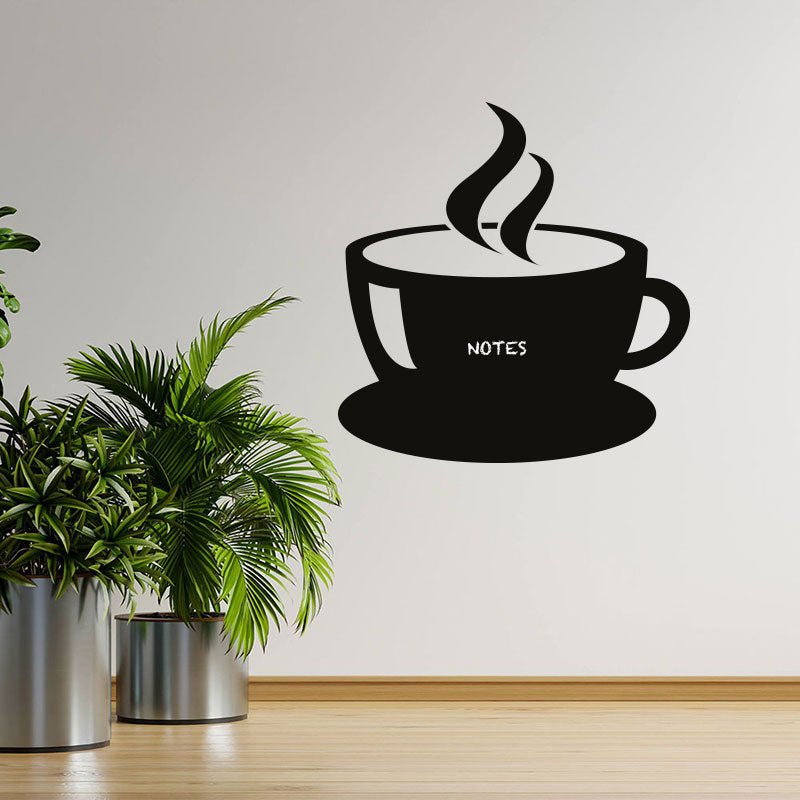 Tea Cup Chalkboard Wall Sticker - Cozy Kitchen Vibe