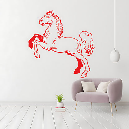 Horse Sticker Decor - Equestrian-Themed Art for Motorhomes