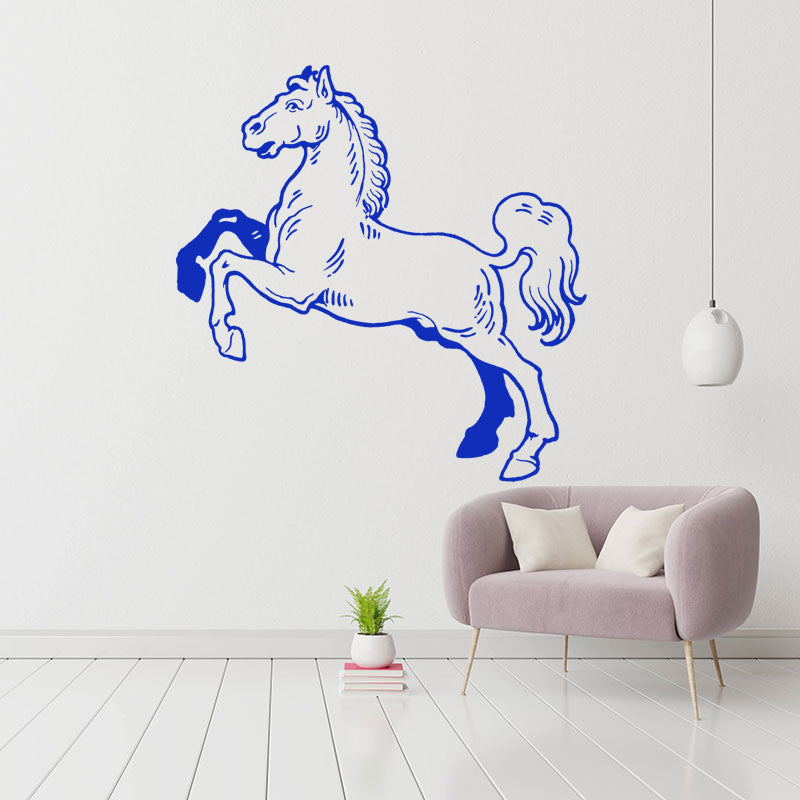 horse sticker decor equestrian themed wall sticker