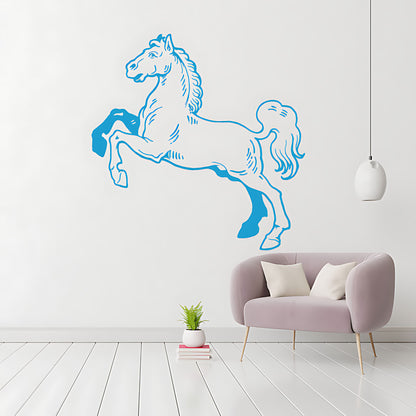 Horse Sticker Decor - Equestrian-Themed Art for Motorhomes