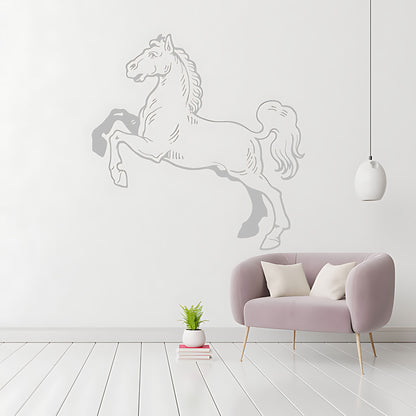 Horse Sticker Decor - Equestrian-Themed Art for Motorhomes