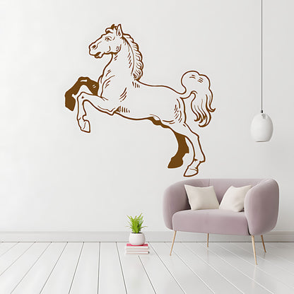 Horse Sticker Decor - Equestrian-Themed Art for Motorhomes