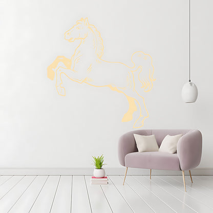 Horse Sticker Decor - Equestrian-Themed Art for Motorhomes