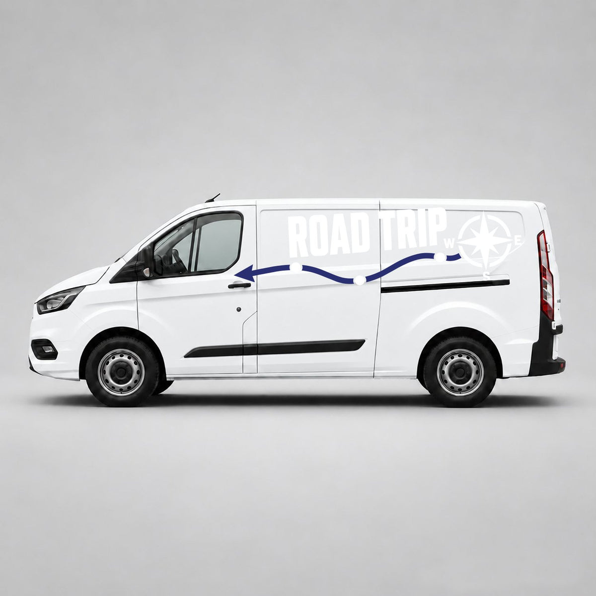 White & Navy Blue