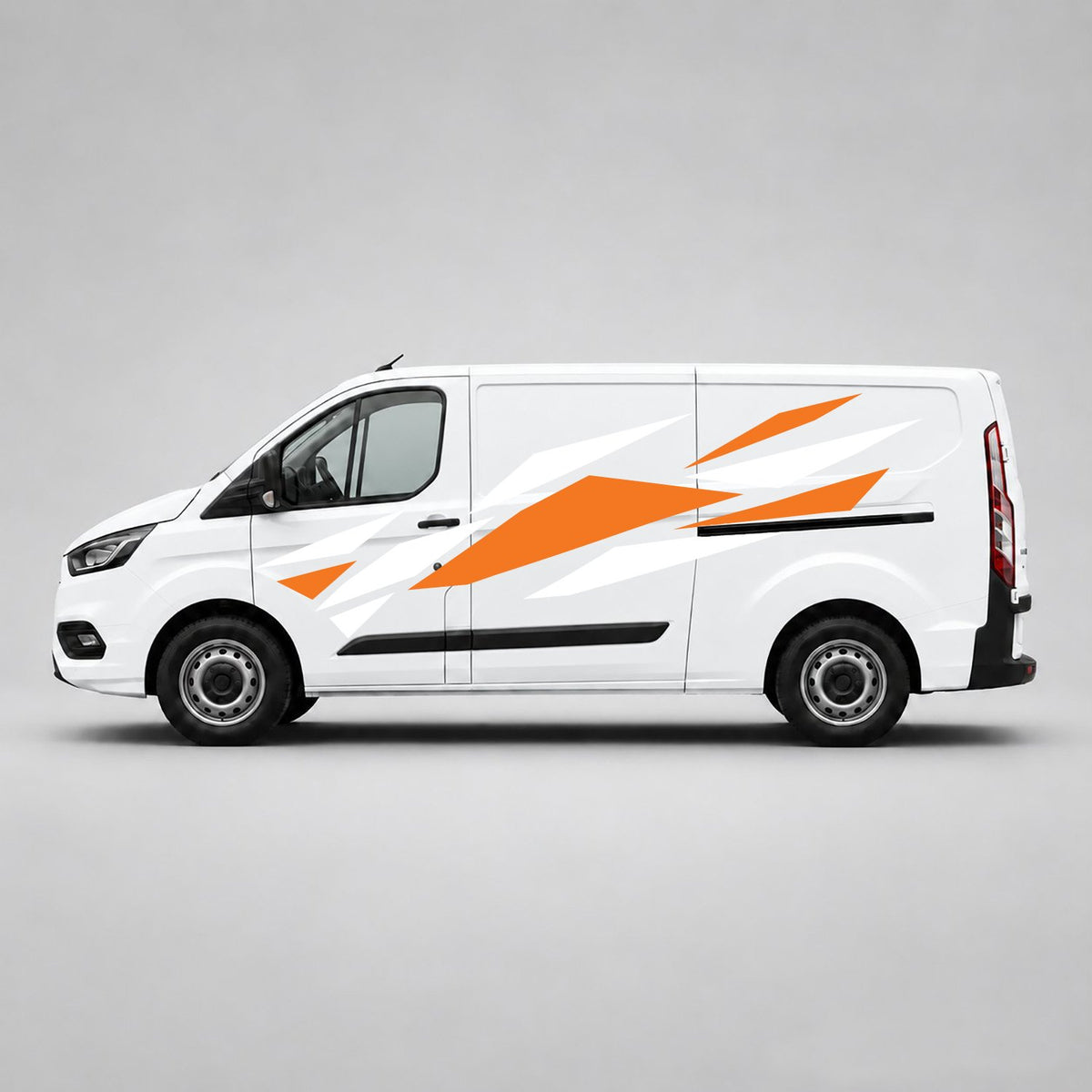 Orange & White