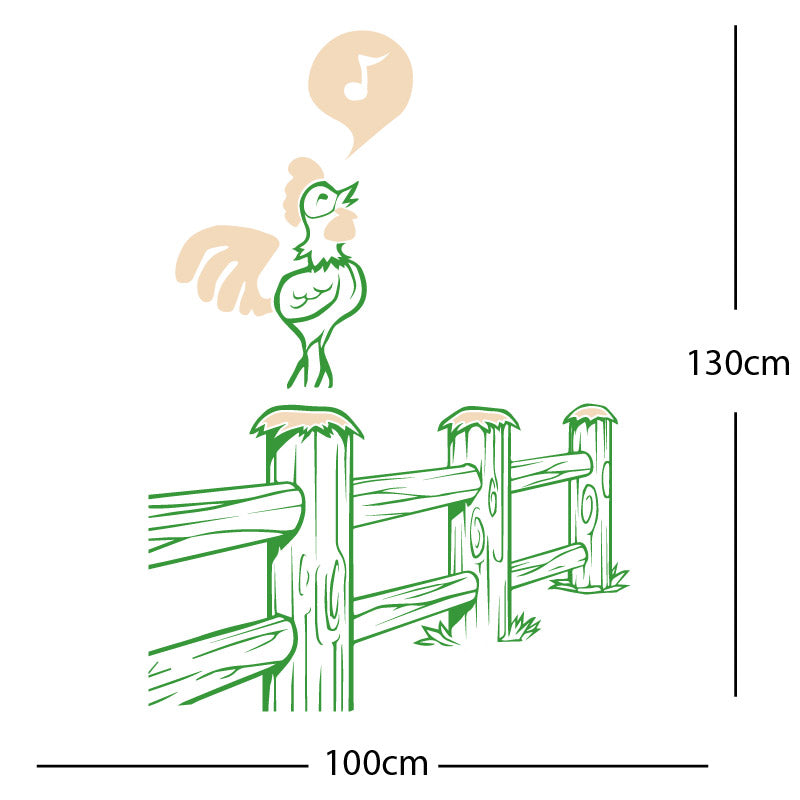 cockrell farmyard wall sticker