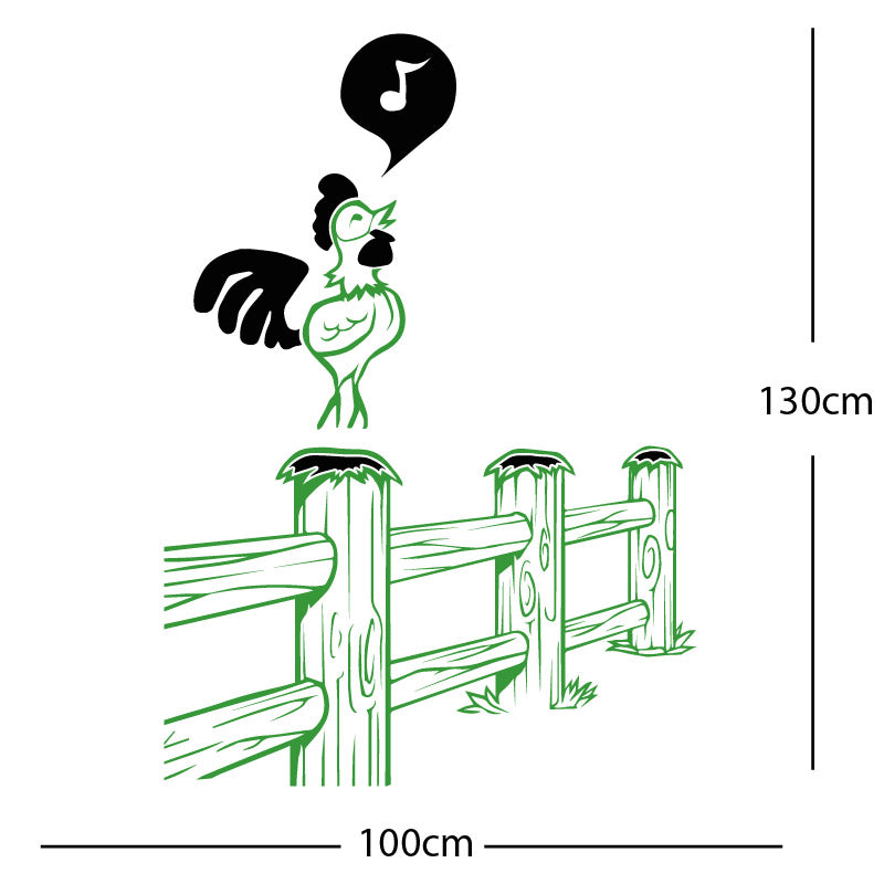 cockrell farmyard wall sticker