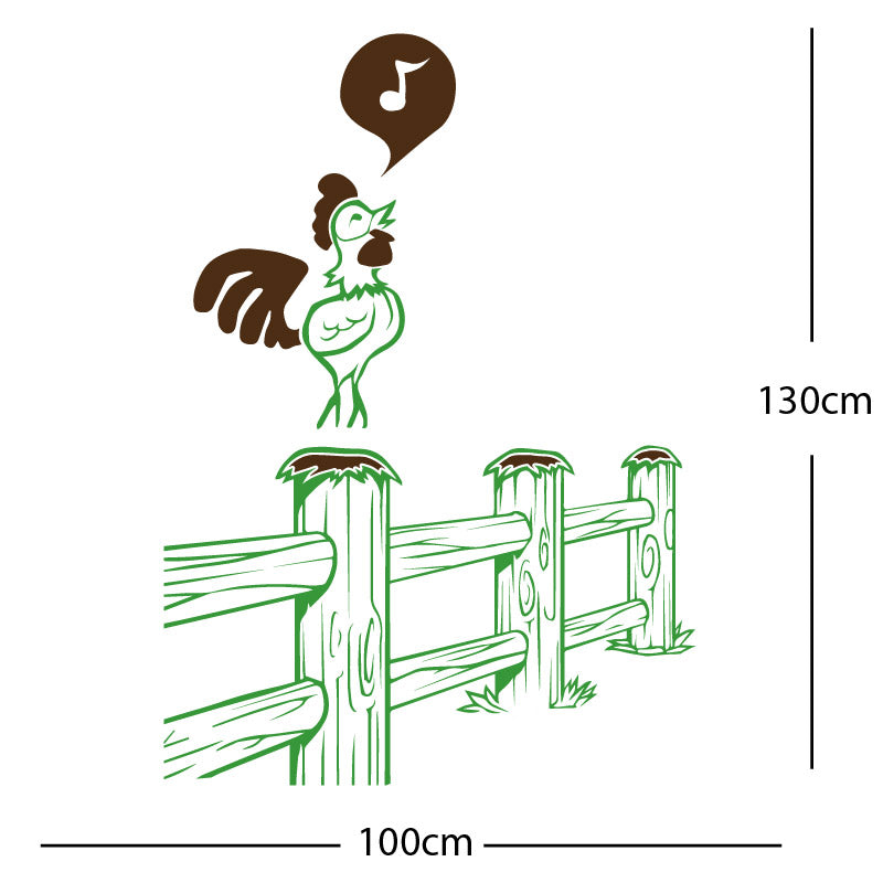 cockrell farmyard wall sticker