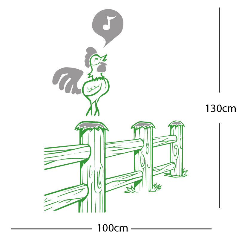 cockrell farmyard wall sticker