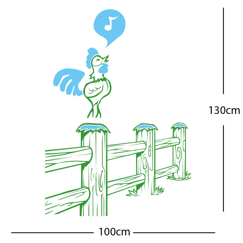 cockrell farmyard wall sticker