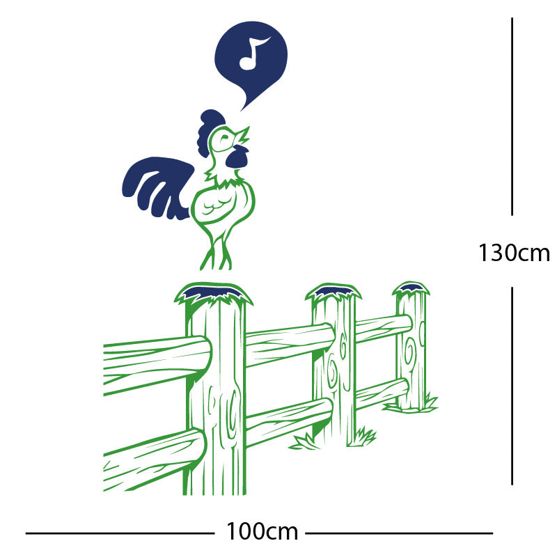 cockrell farmyard wall sticker