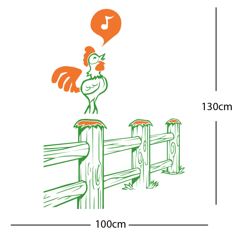 cockrell farmyard wall sticker