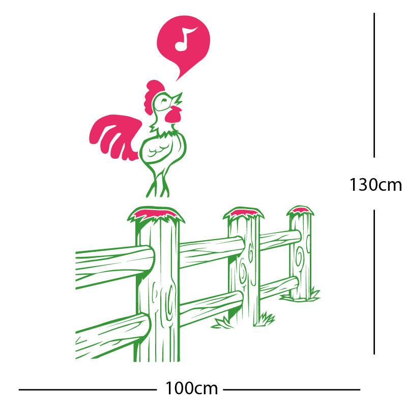 cockrell farmyard wall sticker