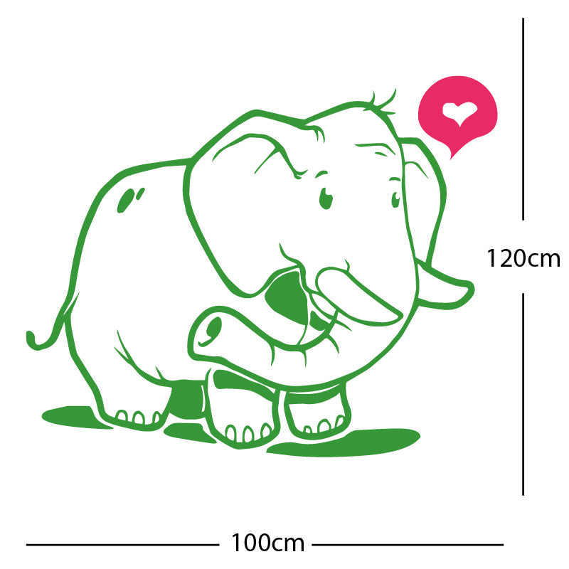 elephant wall sticker