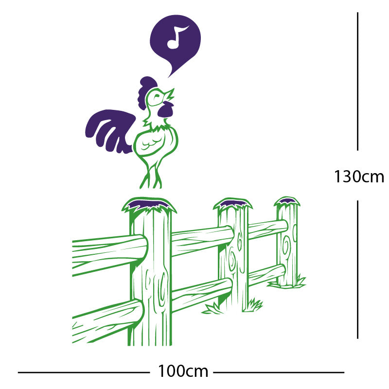 cockrell farmyard wall sticker