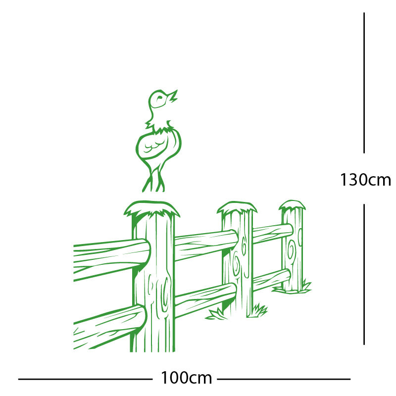 cockrell farmyard wall sticker