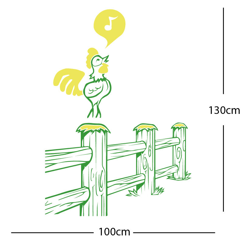 cockrell farmyard wall sticker