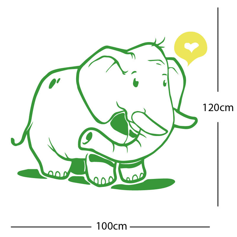 elephant wall sticker