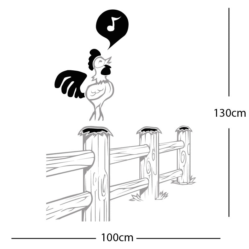 cockrell farmyard wall sticker