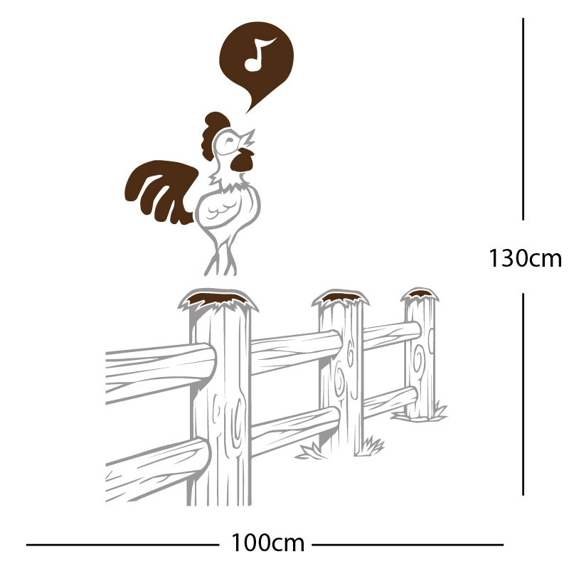 cockrell farmyard wall sticker