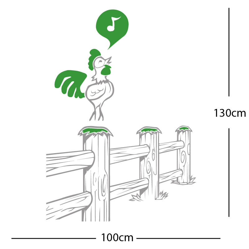 cockrell farmyard wall sticker