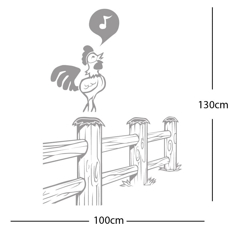 cockrell farmyard wall sticker