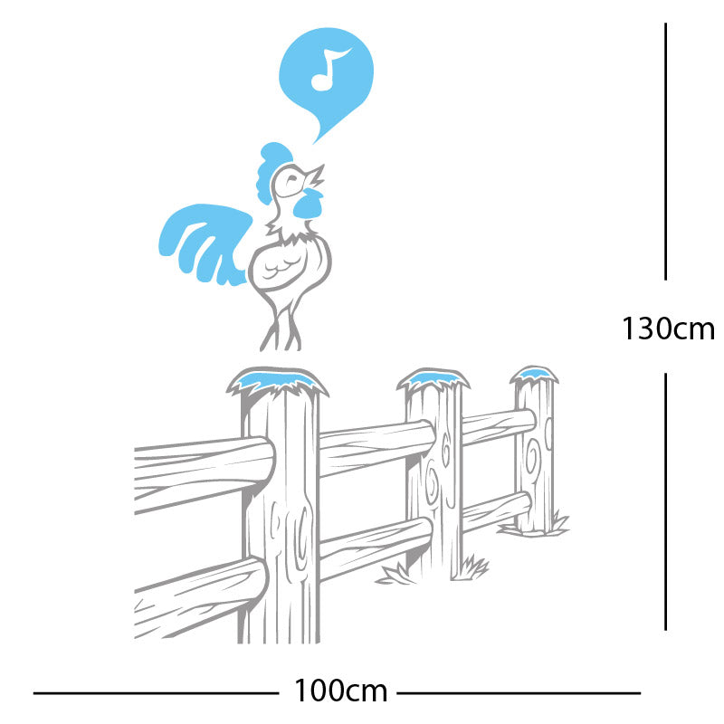 cockrell farmyard wall sticker