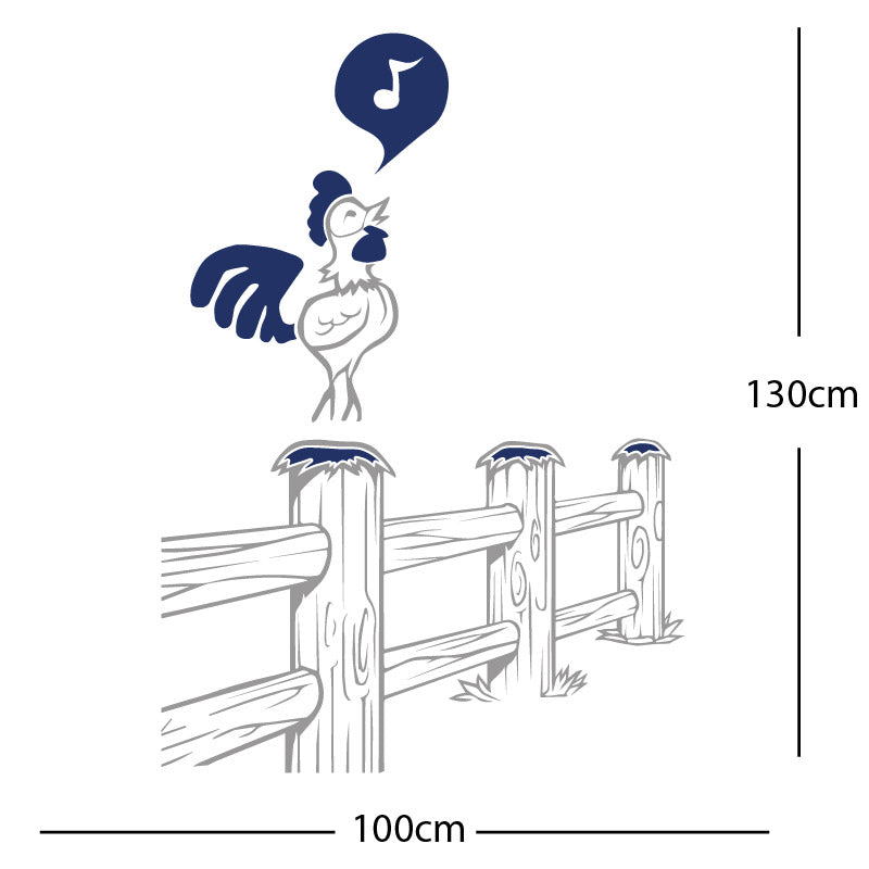 cockrell farmyard wall sticker