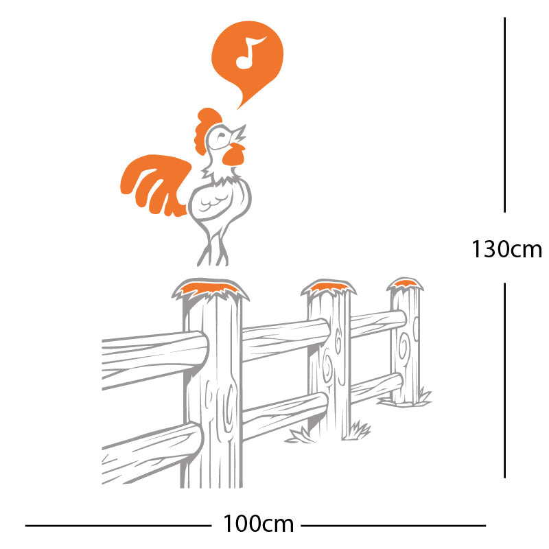 cockrell farmyard wall sticker