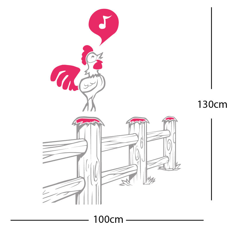 cockrell farmyard wall sticker