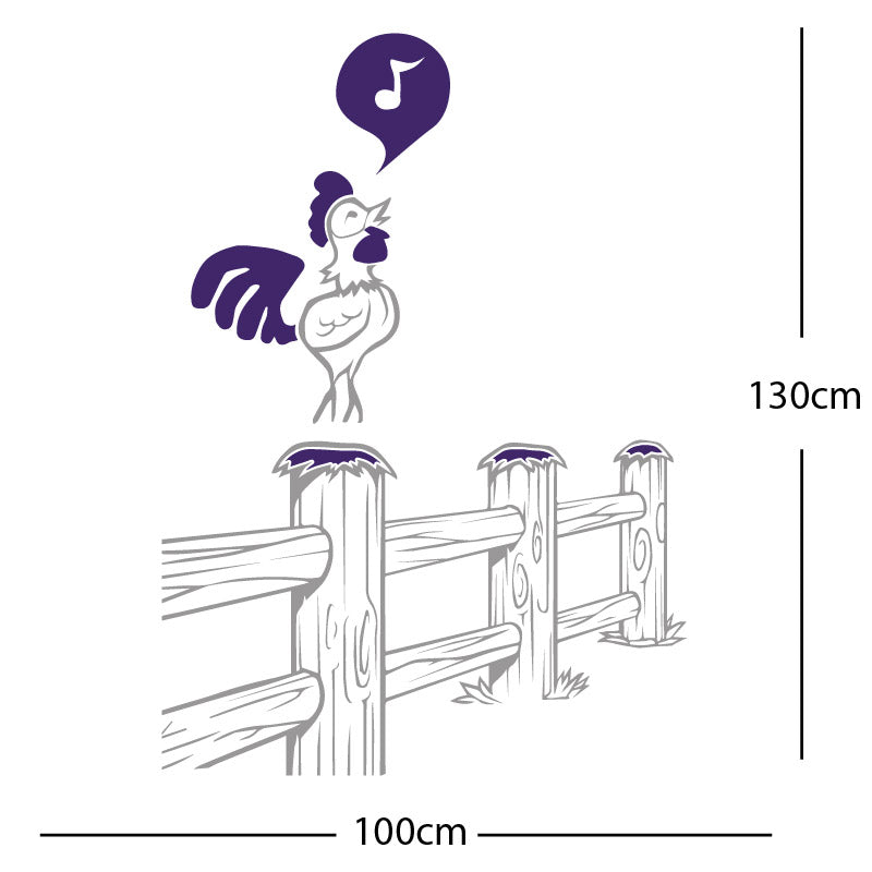 cockrell farmyard wall sticker