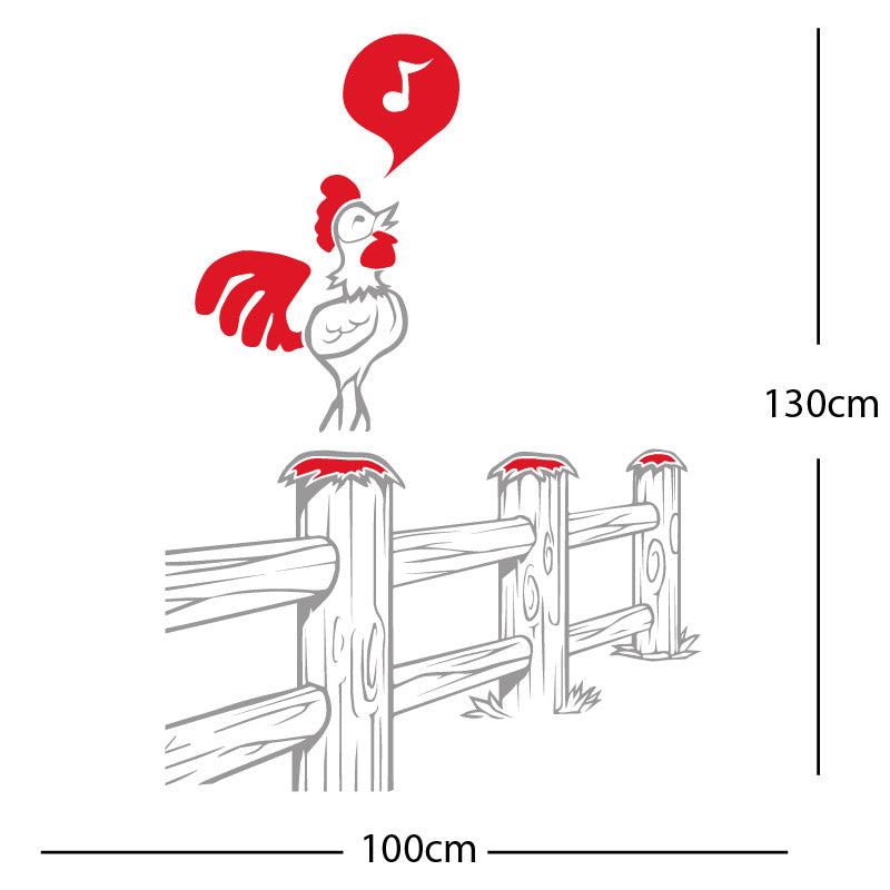 cockrell farmyard wall sticker