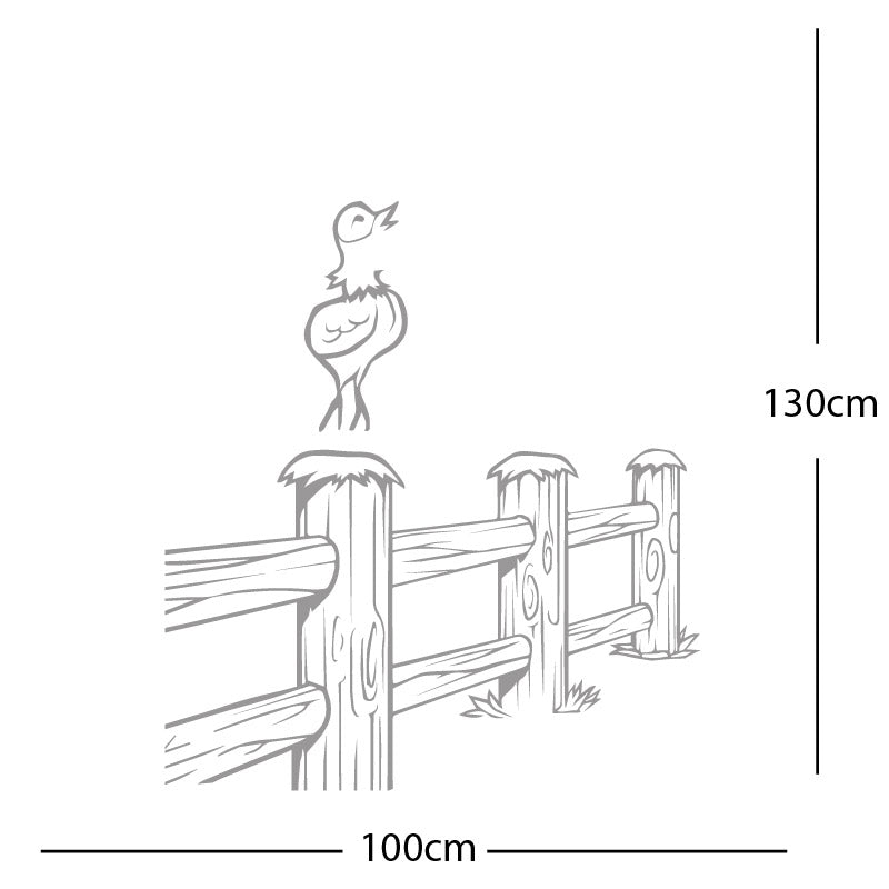cockrell farmyard wall sticker
