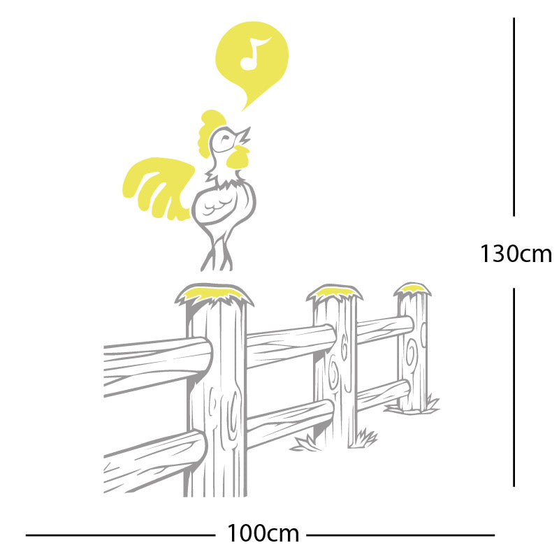 cockrell farmyard wall sticker