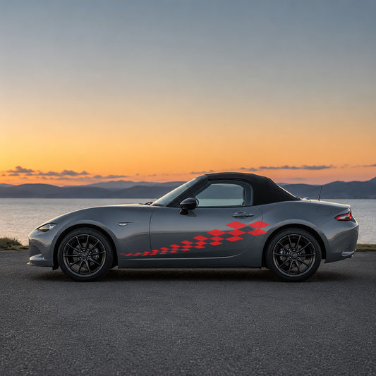 Mazda MX-5 Door Graphic Stickers and Decals