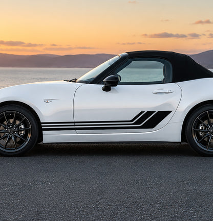 Mazda MX-5 Performance Stripe Stickers and Decals