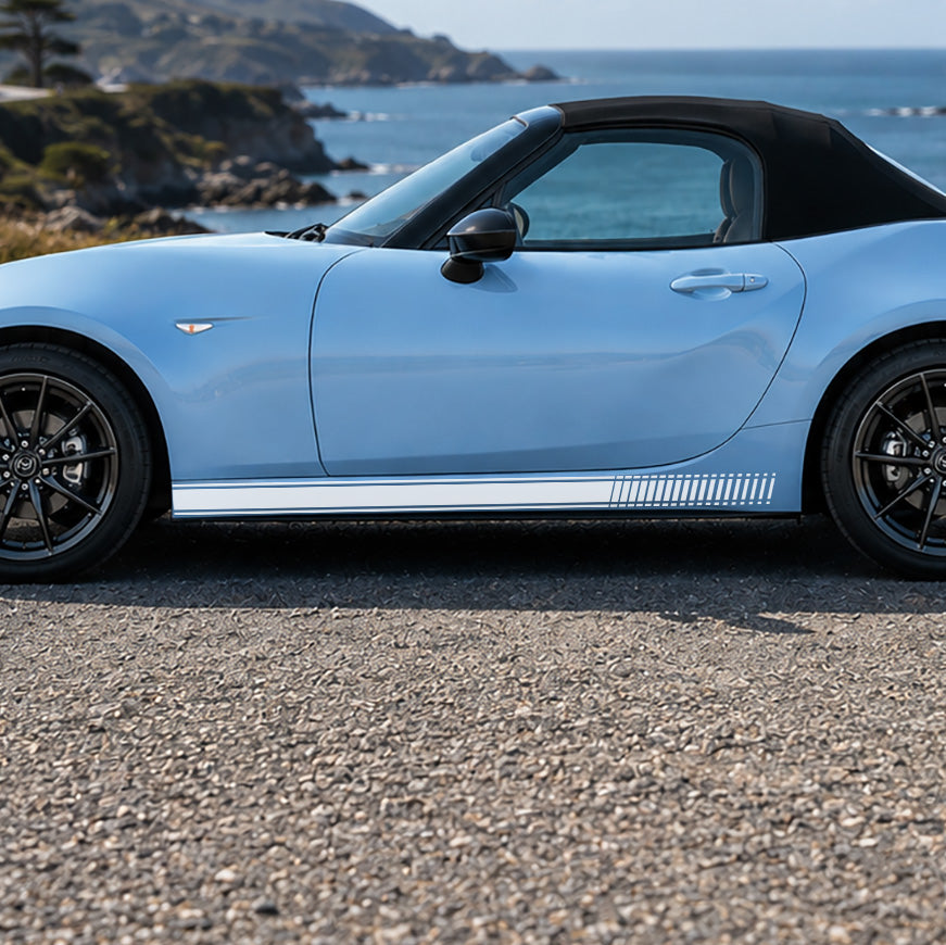Mazda MX-5 Side Stripe Stickers and Decals