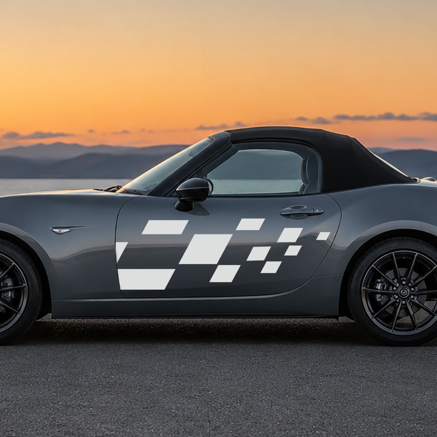 Mazda MX-5 Body Side Decal Stickers and Decals